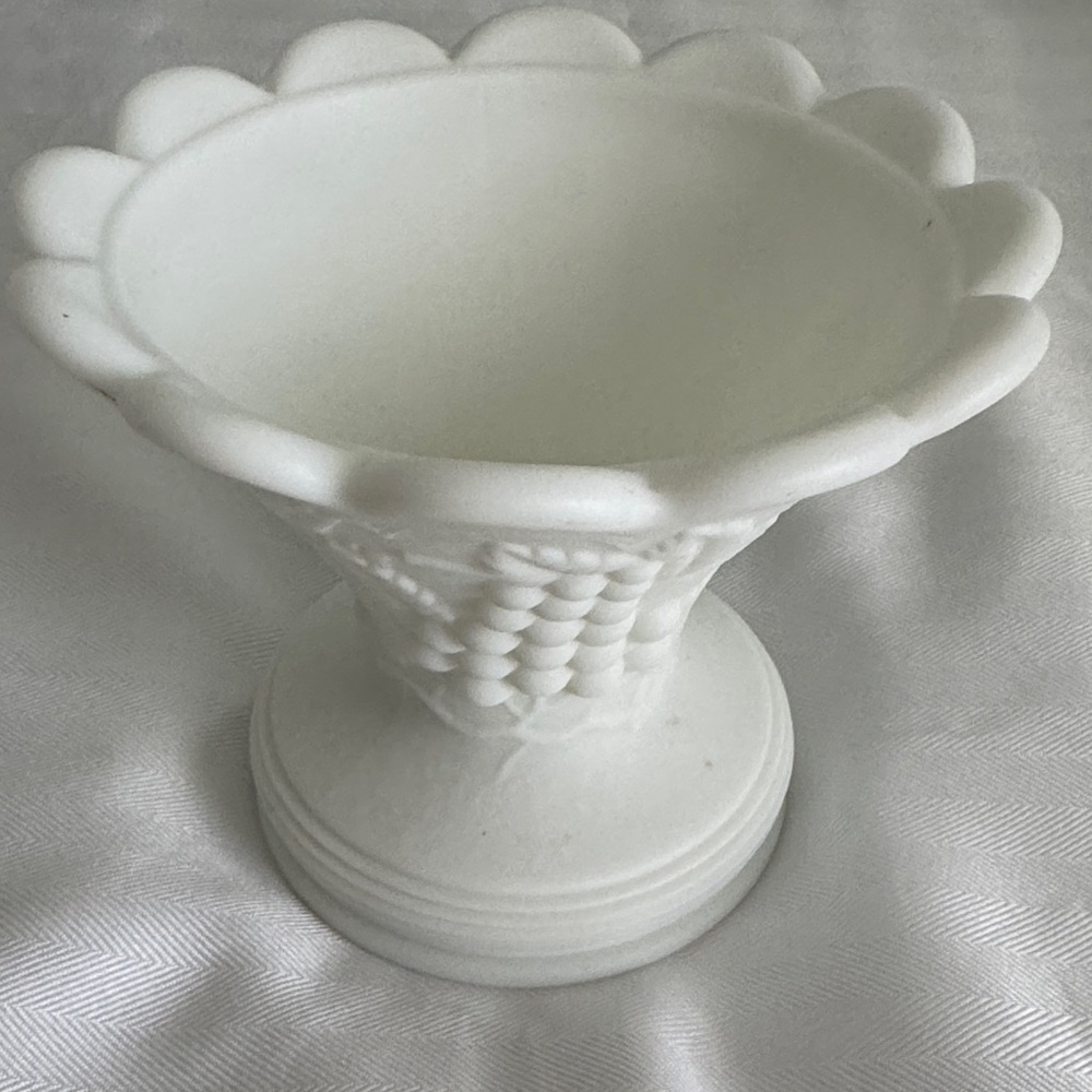 Source Unknown White Decorative Vase